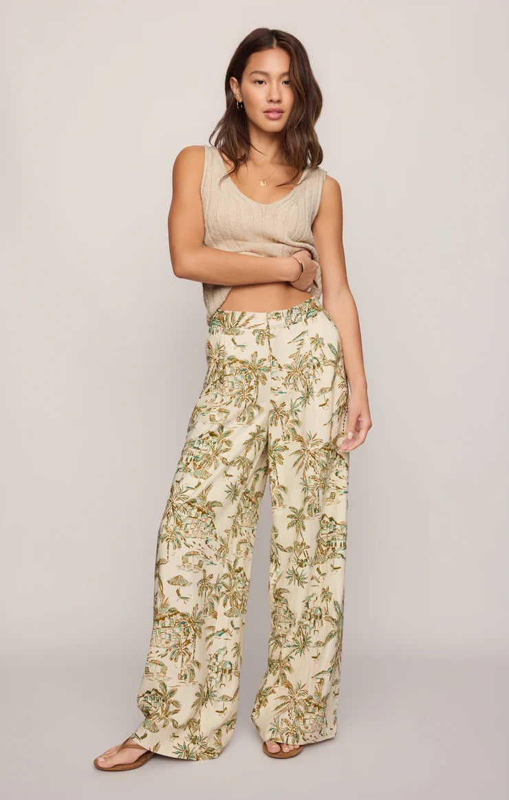 Linen Tiki Pants