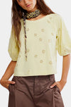 Jessie Eyelet Tee