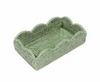 Rattan Scallop Guest Towel Holder