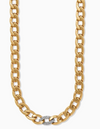 Cleo Pave Link Necklace