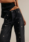 We The Free Deep Trance Shine Embroidered Dropped Boyfriend Jeans