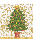 Gilded Tree Dinner Napkin