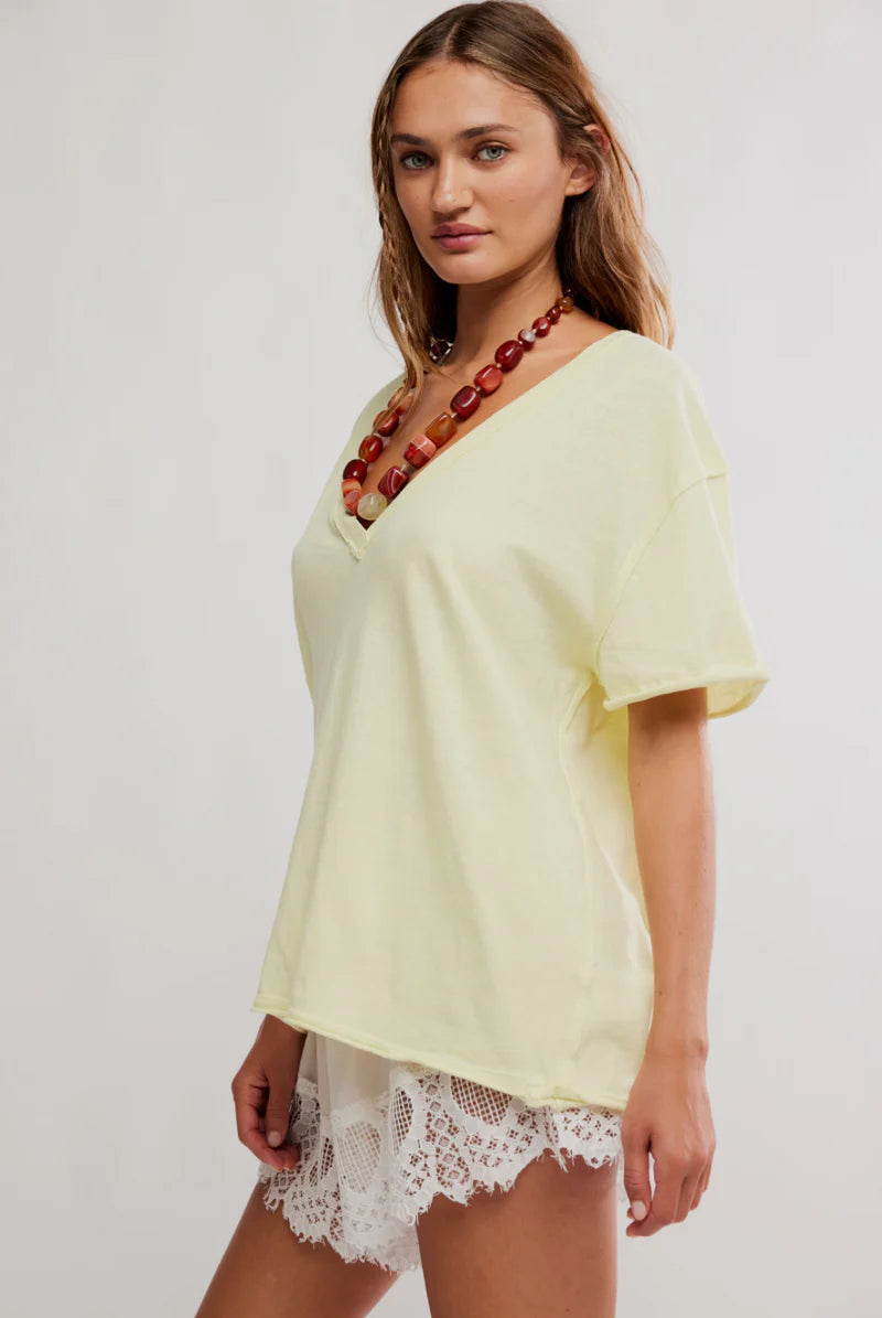 Nina V Neck Tee
