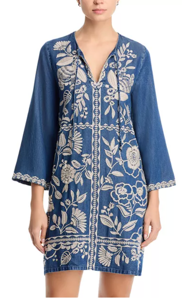 Kimono Sleeve Relaxed Dress
