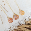 Calico Shell Necklace