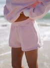 Stripe Saturday Shorts