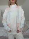 Quilted Mockneck