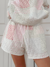 Pastel Quilted Shorts
