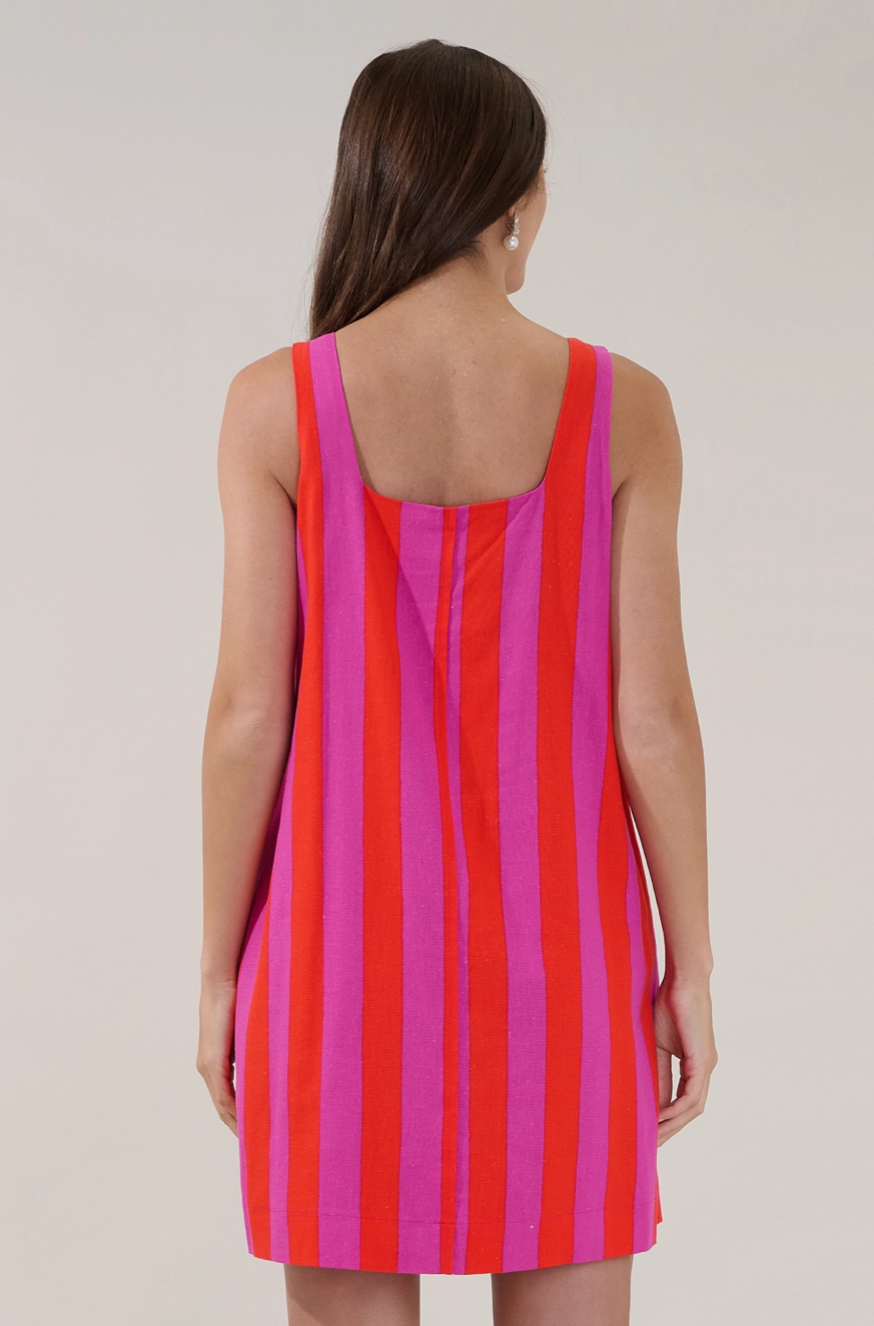 Stripe Shift Dress