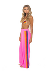 Five Stripe Wide Leg Sweatpants