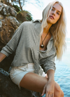 River Plaid Button Up