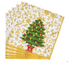 Gilded Tree Dinner Napkin