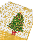 Gilded Tree Dinner Napkin