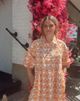 Gigi Dress Orange Crush