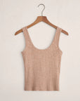 Double Scoop Neck Tank