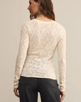 Tibi Scoop Mesh Sweater