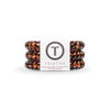 TELETIES - Spiral Hair Coils | Small | Tortoise Hair Ties