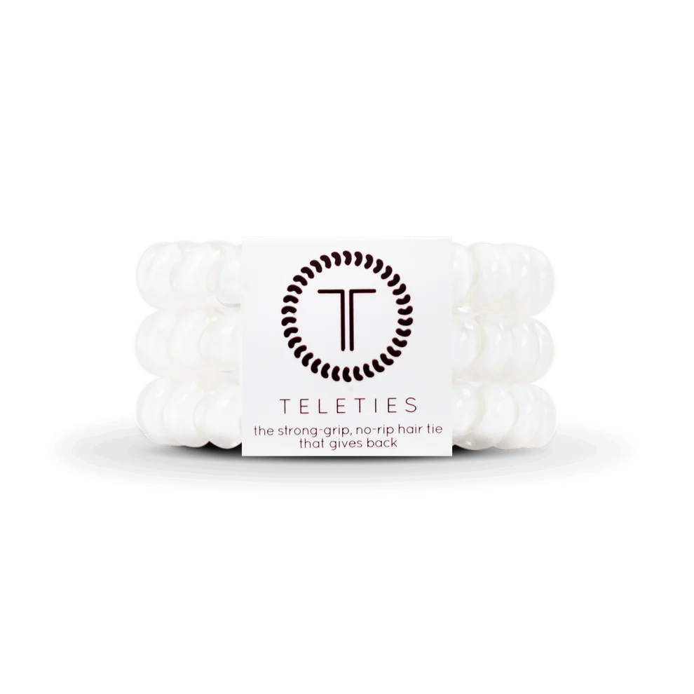 Coconut White Large Hair Ties