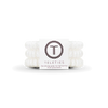 Teleties Small Hair Tie Coconut White