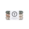 TELETIES - Spiral Hair Coils | Large | Eucalyptus Hair Ties