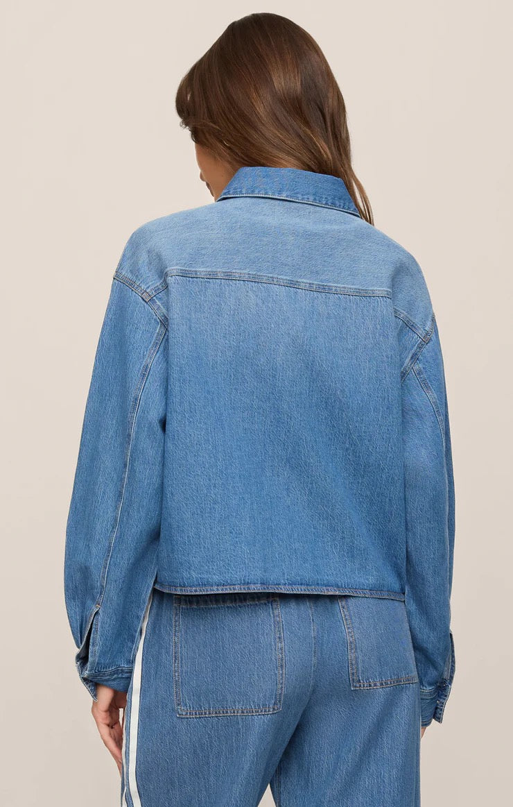 Erin denim jacket Z Supply back