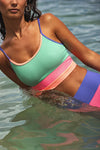Eva Top Sherbert Shores Colorblock