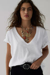 Nina V Neck Tee