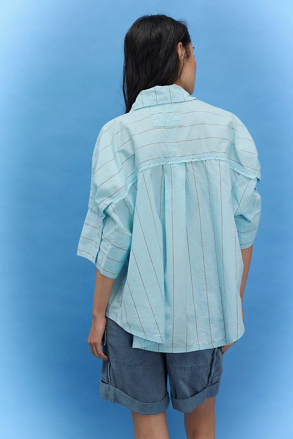 We The Free Seaside Cotton Stripe Shirt