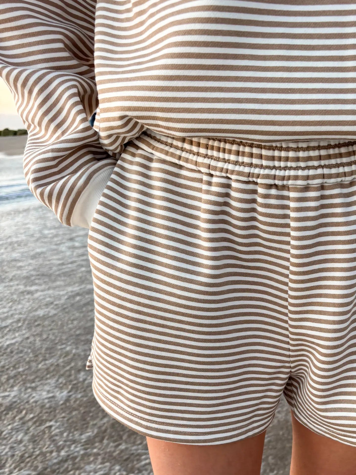 Stripe Saturday Shorts