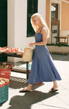 Leonora midi dress OOMA side