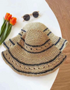 Libby woven bucket hat