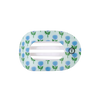 Blue Marigold Medium Flat Round Hair Clip