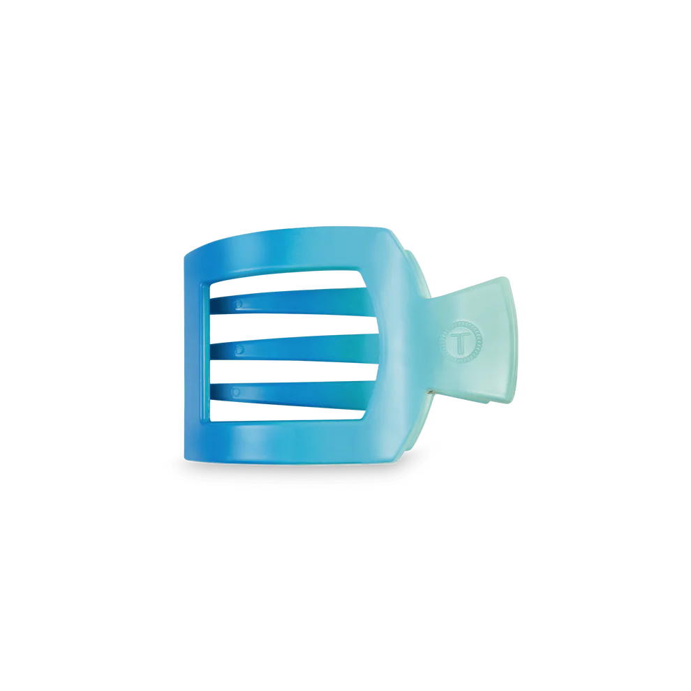 Poolside Small Flat Square Hair Clip
