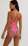 Rossi one piece bathing suit beach riot