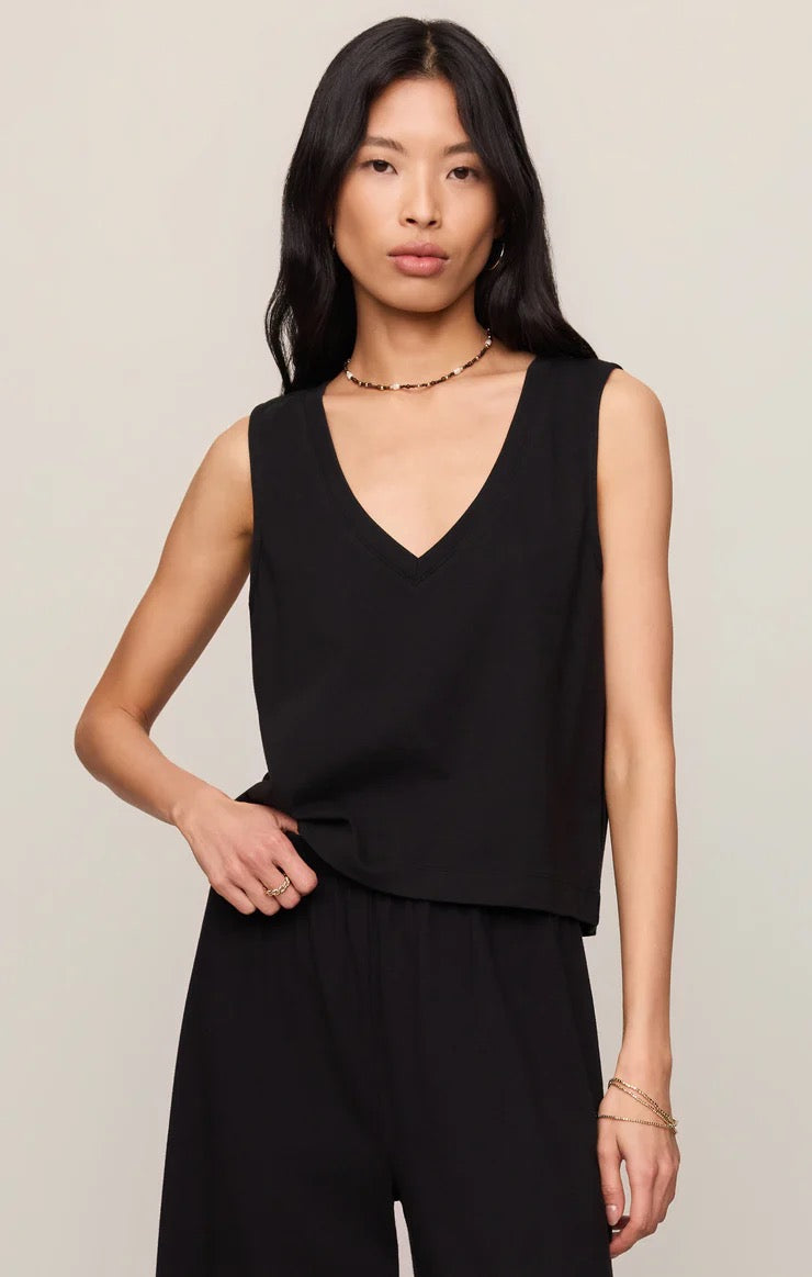 Sloane v neck top Z Supply front