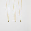 Dainty Love Initial Necklace - Gold