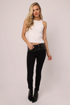 PIXIE HIGH RISE ANKLE CROPPED SKINNY JEANS