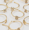 Shiny Initial Ring